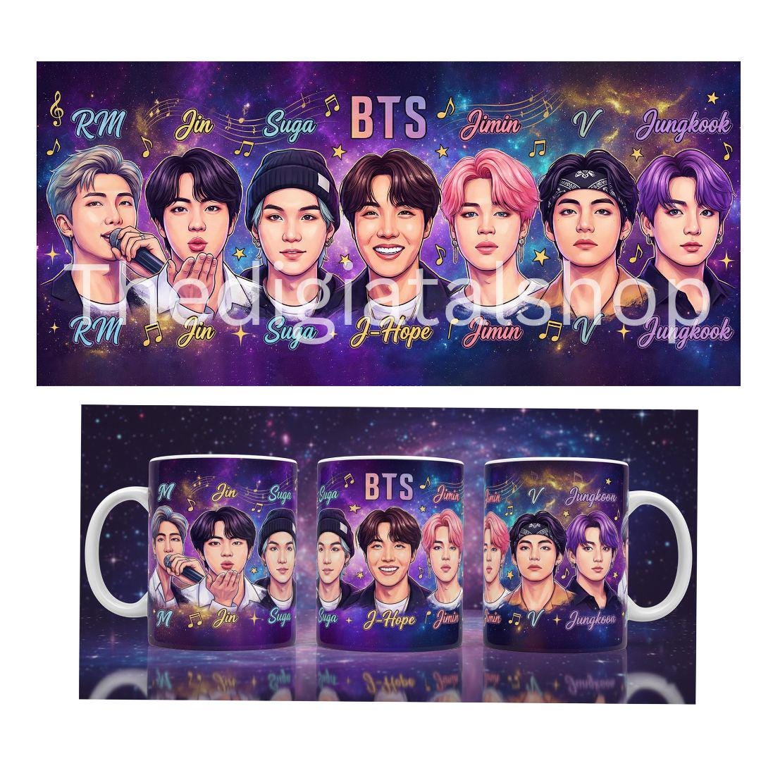 Bts Png Dtf - Etsy