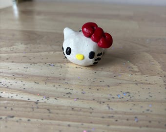 Cute Kitty Keychain