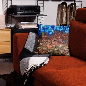 Framed Print - Zeffir (exhale) - Abstract Earth & Sky Art