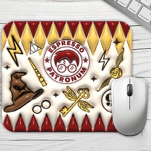 Mouse Pad Jogos Divertidos Vassoura Harry Potter