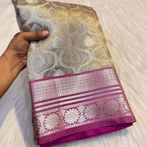 Banarasi premium Tissue Silk saree This is a very beautiful and wonderful banarasi wedding anniversary sarees