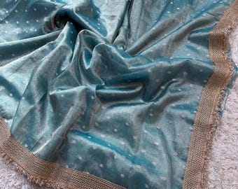 Banarasi Tissue Silk Saree: Traditional Indian Festival Wedding Saree