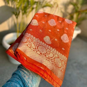 Banarasi Tissue Silk Saree: Golden Weave, Wedding & Festive Wear
