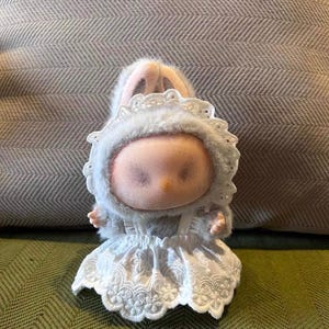 17cm labubu outfit,High-end custom doll clothes, wedding dress style, silk skirt, suitable for all 17cm dolls, holiday gifts, doll clothing