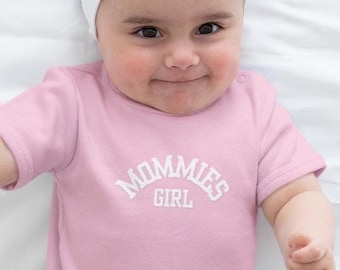 Mommies Girl Infant Bodysuit, Two Moms Baby Gift, Lesbian Parents gift, Two Moms Club,
