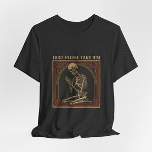 Camiseta Muerte a Trump, Camiseta Anti-Trump, Camiseta Anti-MAGA, Camiseta de protesta, Camiseta con diseño de esqueleto, Camiseta gótica vintage con calavera, Camiseta de resistencia imagen 9