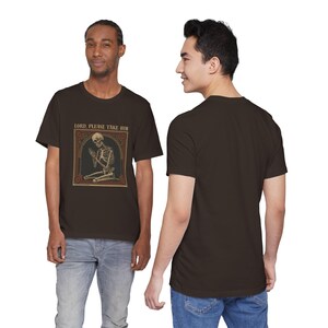 Camiseta Muerte a Trump, Camiseta Anti-Trump, Camiseta Anti-MAGA, Camiseta de protesta, Camiseta con diseño de esqueleto, Camiseta gótica vintage con calavera, Camiseta de resistencia imagen 6