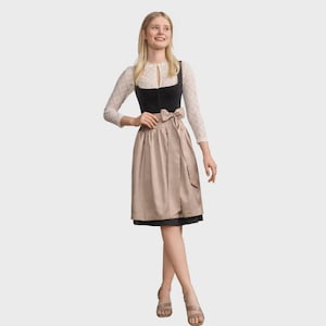 Oktoberfest Dirndl Dress | Traditional Bavarian Dress with Apron