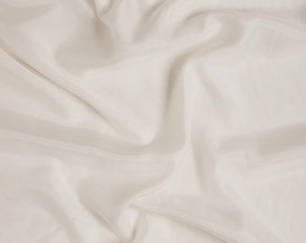 Bemberg Liva Modal Blend Fabric | Heavy Cotton Silk Feel, Ready for Dyeing (44" Wide)