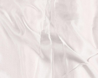 100g Cotton Silk Blend Satin Fabric by Yard, 54" Wide Apparel Sewing Material