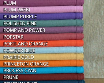 Stone Washed Linen Fabric | Medium Weight, 58" Wide