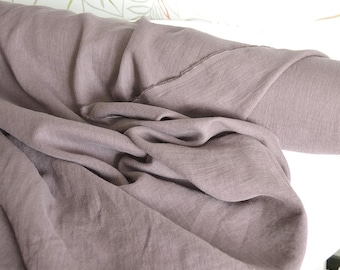Hand-Dyed Natural Linen Fabric by the Yard | 185 GSM Apparel Textile