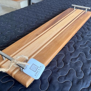 Walnut and Maple Charcuterie Board