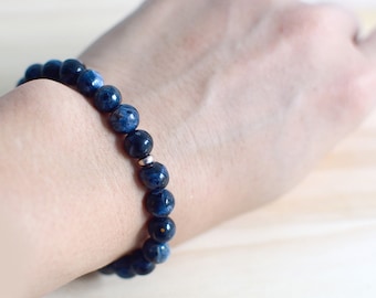 Pulsera de piedra Pietersite Clase AAA tamaño 8 mm.