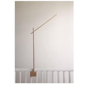 Support Mobile Bebe Baby Mobile Stand Bras Mobile En Bois Etsy