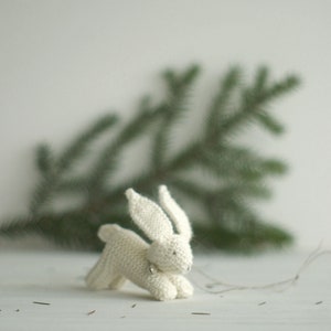 baby mobile / bunny mobile / rabbit mobile / jumping hare mobile / handmade mobile image 9