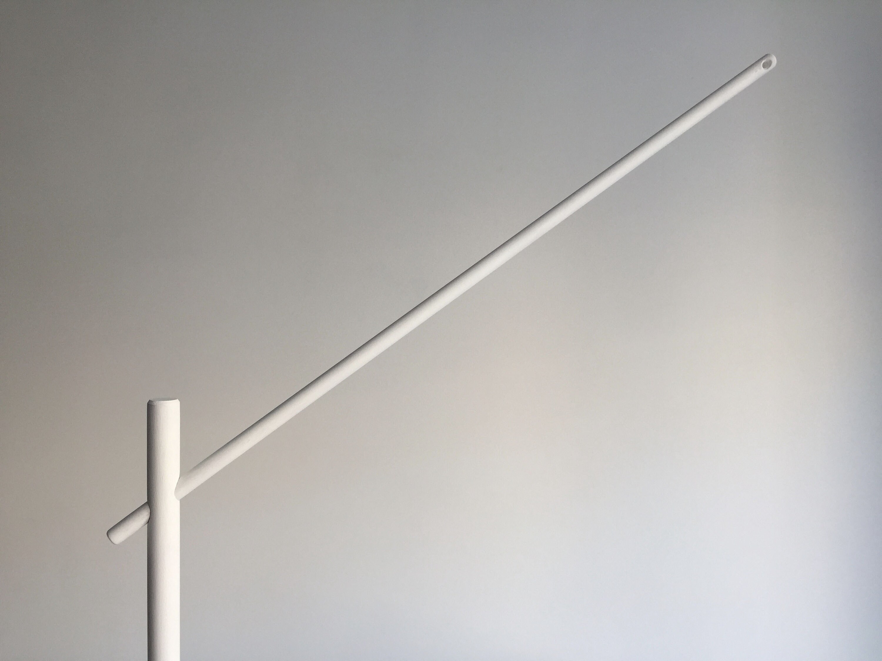 Baby Mobile Arm in WHITE / Baby Crib Attachment / Wooden Etsy