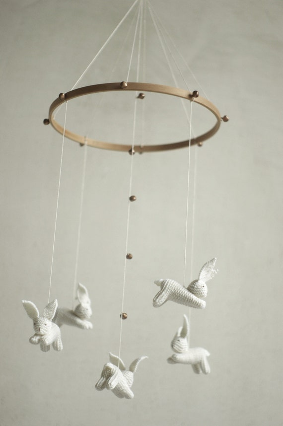 bunny mobile for crib