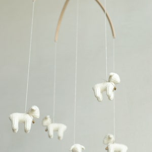 nursery mobile - baby mobile - Lamb mobile - Sheep mobile