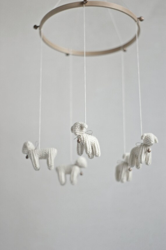 lamb mobile for crib