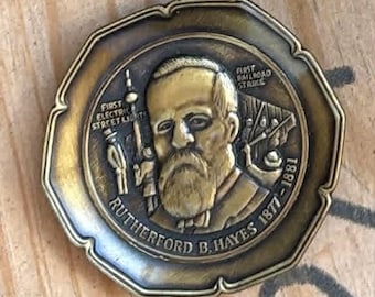 American Collectors Guild Bronze Presidential Plaques – Historic Collection – Individual Presidents – 20 Available
