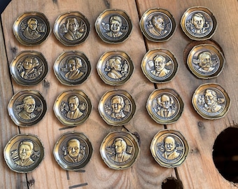 American Collectors Guild Bronze Presidential Plaques – Historic Collection – Individual Presidents – 19 Available