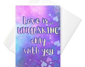 Tarjetas de San Valentín neurodivergentes: Amor con TDAH/AU, imprimibles, tamaño A5 (descarga digital)