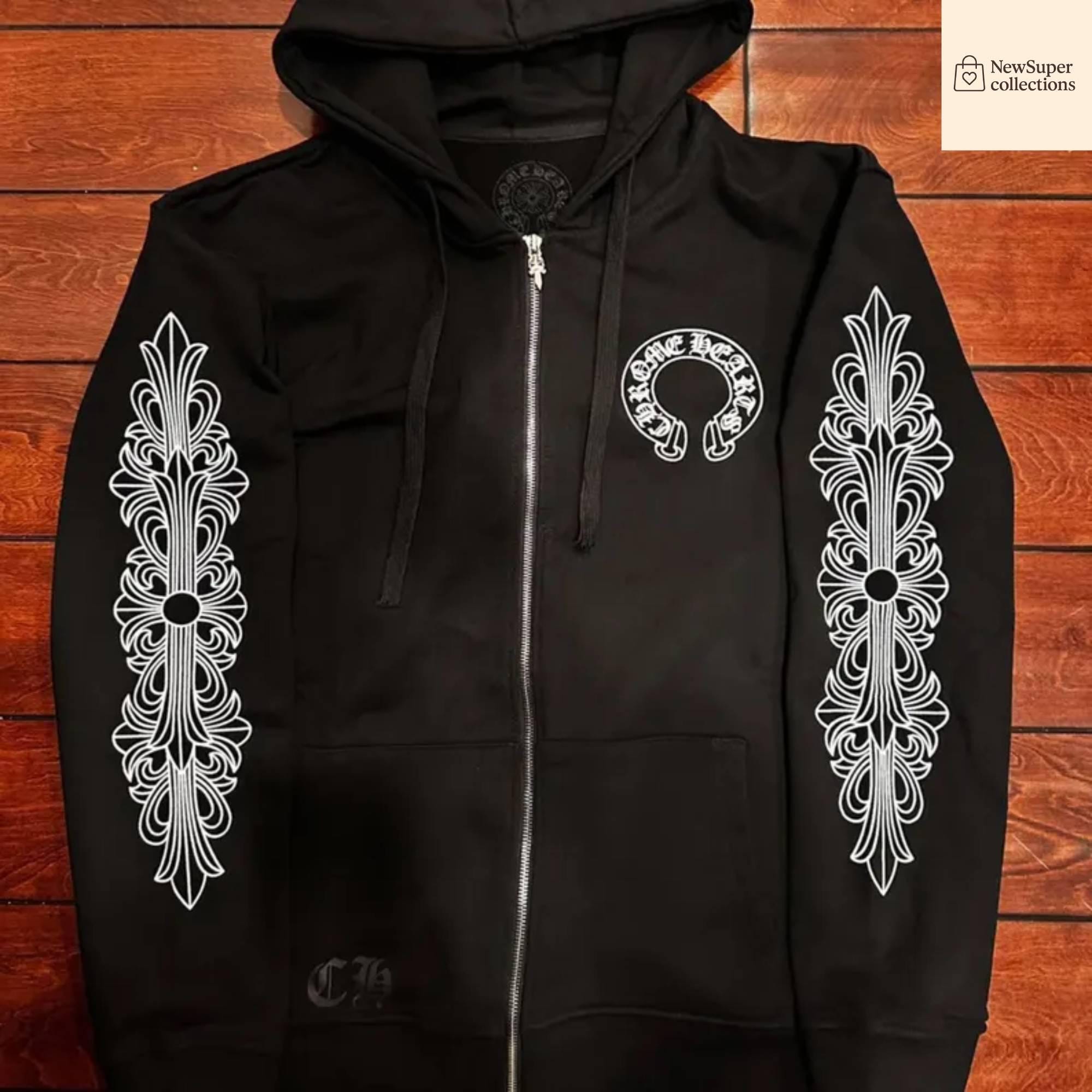 I ❤️ sp5der ブラックパーカー Sp5der P*NK Hoodie Black Men's - FW21 - US