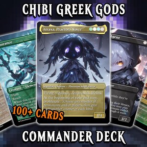 Deck MTG Dieux Grecs - Atraxa EDH | Premium L'Évolution | Cartes compétitives personnalisées de plus de 100 cartes