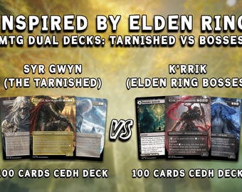 Inspired by Elden Ring EDH Deck | Premium Soulslike Tribal | Custom MTG Cards