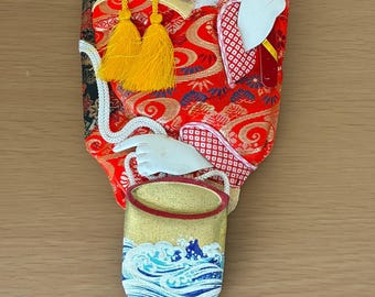 JAPANESE GEISHA DOLL Yaegaki Hime W/ Samurai Kabuto Helmet 17