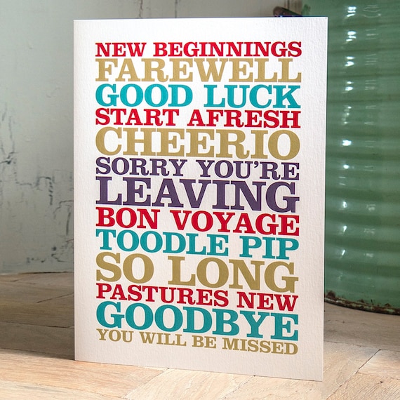 Start Afresh {Card} Start Afresh {Card}