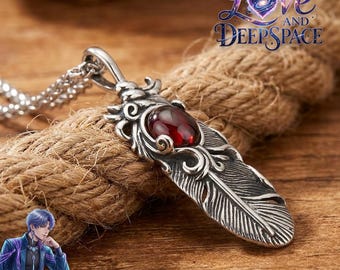 Boho Antique Silver Dream Catcher Necklace - Stainless Steel Feather Pendant with Red Rhinestone Charm for Unique Jewelry Lovers