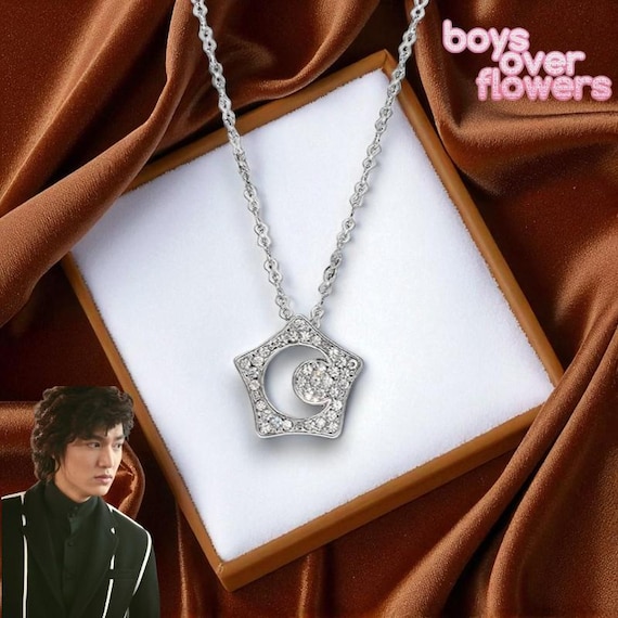F4 Boys Over Flowers Star Pendant Necklace, Cosplay Jewelry - Etsy