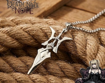 Necklace | Anime Halberd Pendant Choker | Stylish Cosplay Jewelry Gift for Halloween & Anime Lovers