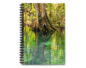 Florida Silver Springs Spiral Notebook - Ruled Line, Journal, Notepad, Diary, Travel Planner