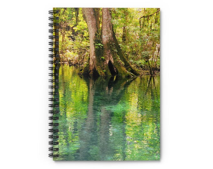 Florida Silver Springs Spiral Notebook - Ruled Line, Journal, Notepad, Diary, Travel Planner