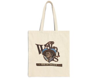 Waldo's Driftwood Resort Cotton Canvas Tote Bag