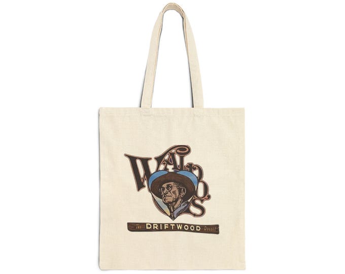 Waldo's Driftwood Resort Cotton Canvas Tote Bag