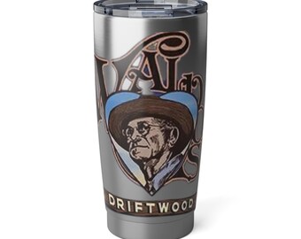 Metal Tumbler, Waldo's Logo, Travel Mug, Coffee Tumbler, Vero Beach, Driftwood Resort