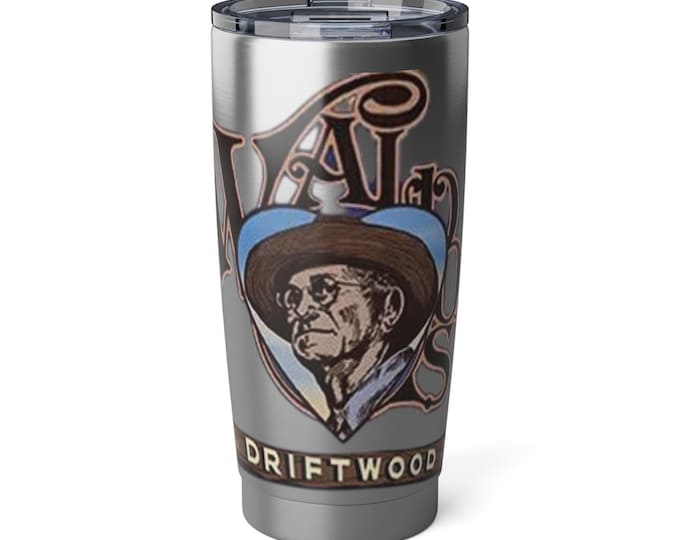 Metal Tumbler, Waldo's Logo, Travel Mug, Coffee Tumbler, Vero Beach, Driftwood Resort