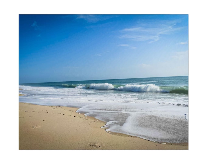 Ocean Waves Rolled Poster