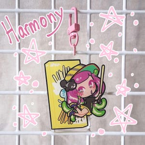 Splatoon Harmony 2.5&quot; Acrylic Keychain | Double Sided Charm