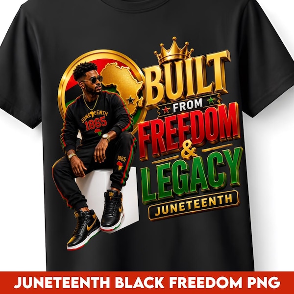 Juneteenth PNG | Black History Design Freedom Resilience Joy | June 19 1865 Shirt Design | African American Pride Sublimation PNG