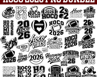 Hoco 2026 PNG-Bundle, Homecoming-PNG, Basketball-Highschool-PNG, Hoco-Vibes-PNG, Homecoming-Shirt-PNG, Football-PNG, Schul-Homecoming
