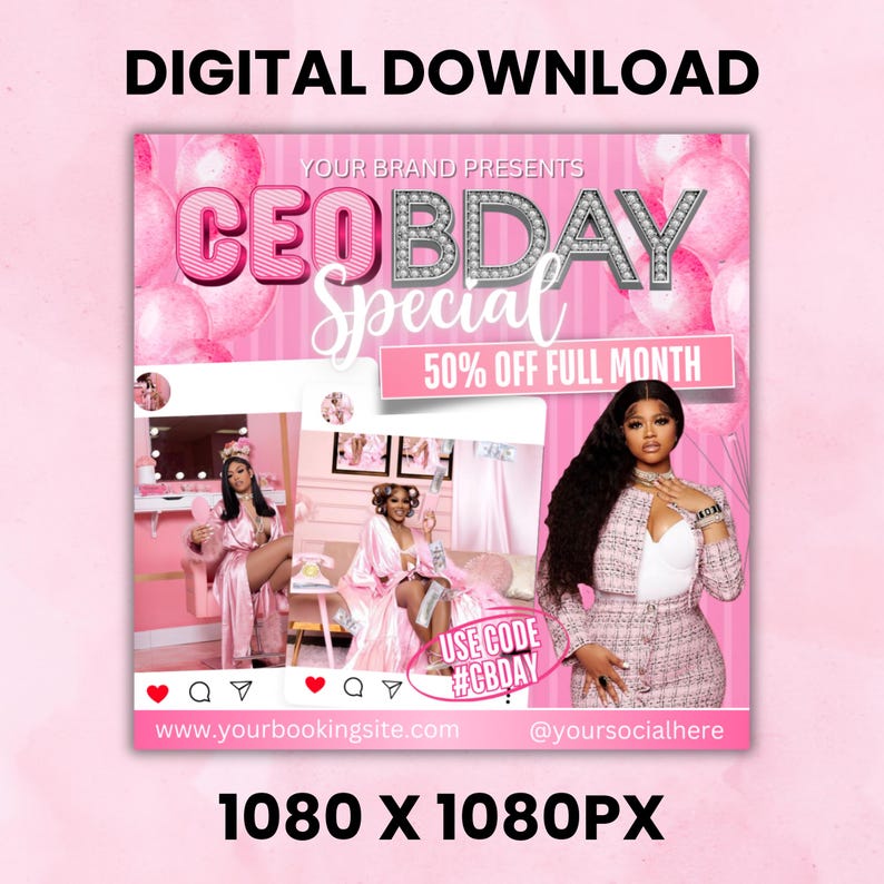 Ceo Birthday Sale Flyer, Ceo Birthday Flyer, Ceo Birthday Special Flyer ...