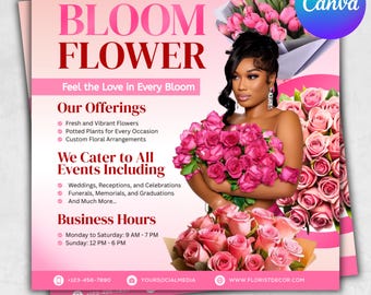 February Booking Flyer, Valentines Day Booking Flyer, February Booking Flyer, Hair Braids Nail Lash Makeup Wig Install , Canva Editable