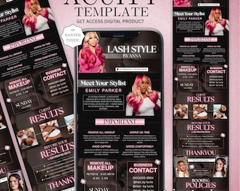 Acuity Scheduling Template,Acuity Booking Site, Acuity Scheduling Template Brow Tech,Hair Stylist Branding Kit,Nail,Lash,Hair,Canva Editable