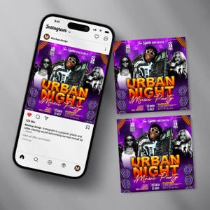 Urban Club Party Flyer: Mega DJ Music Event, Canva EditableSpin The Block Party Flyer, Adult DJ Nightclub Party Flyer, Mega DJ Music Event Flyer, Canva Editable Saturday Block Party Flyer TemplateUrban Party Flyer, Club Party Flyer, Mega DJ Music Event Flyer, DJ Night Party Flyer, Friday Urban Party Flyer, Party Flyer, Canva Editable