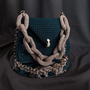 Crochet Handbag Pattern PDF | DIY Women's Purse Crochet Pattern | Easy Boho Bag Tutorial | Instant Download